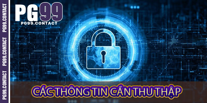 Các thông tin cần thu thập